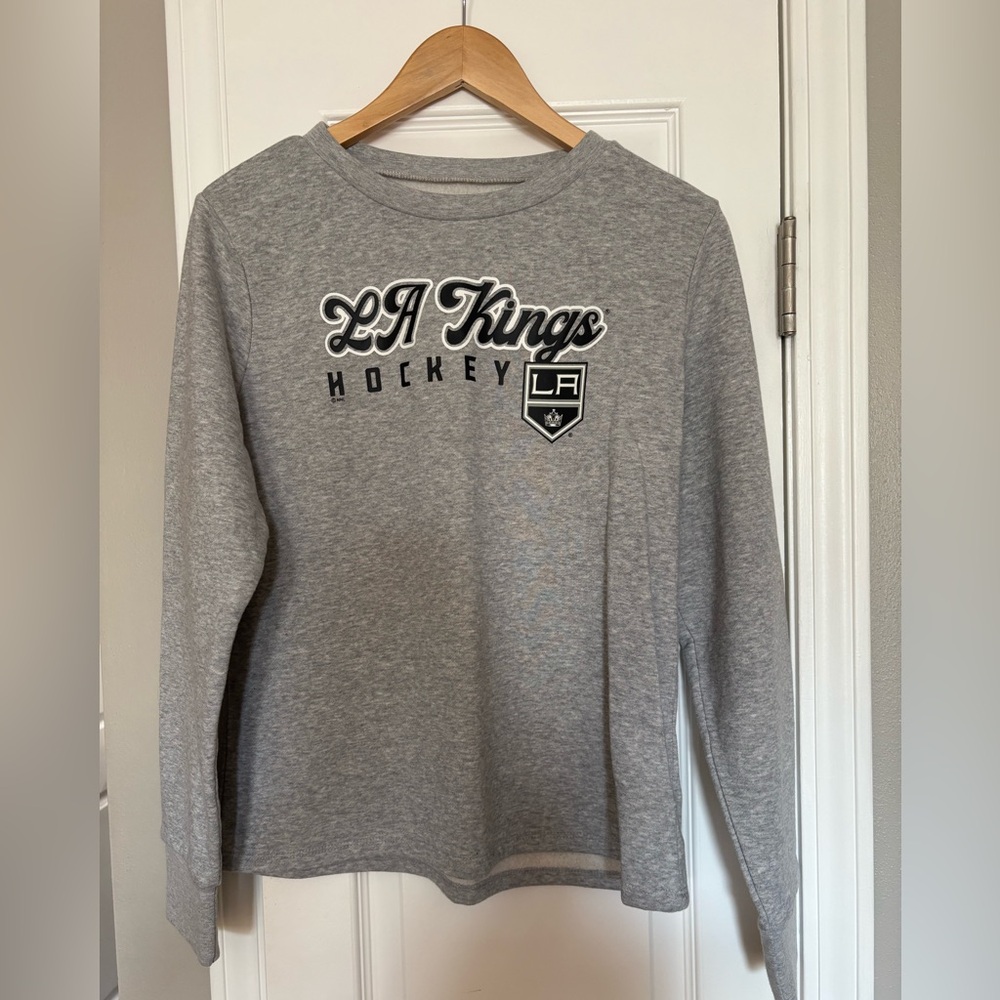 NHL Fanatics LA Kings Gray Long Sleeve